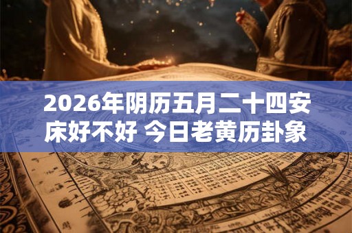 2026年阴历五月二十四安床好不好 今日老黄历卦象