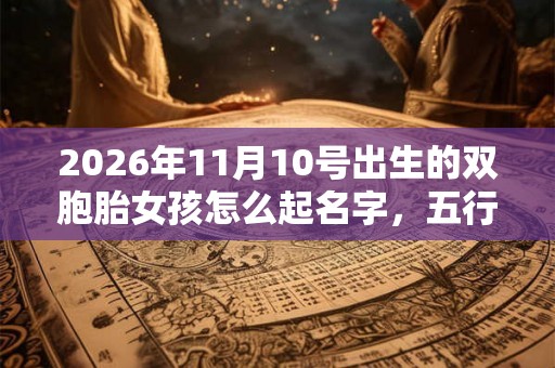 2026年11月10号出生的双胞胎女孩怎么起名字，五行属什么？