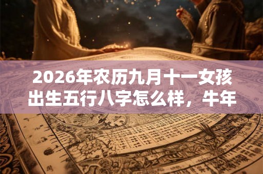 2026年农历九月十一女孩出生五行八字怎么样，牛年起名推荐