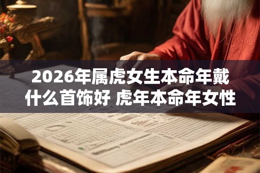 2026年属虎女生本命年戴什么首饰好 虎年本命年女性佩戴什么好
