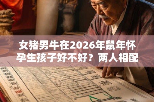 女猪男牛在2026年鼠年怀孕生孩子好不好？两人相配吗？