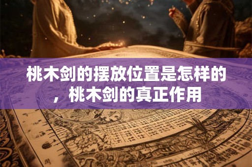 桃木剑的摆放位置是怎样的，桃木剑的真正作用