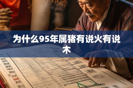 为什么95年属猪有说火有说木