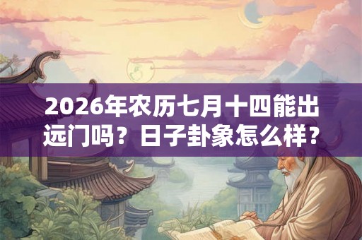 2026年农历七月十四能出远门吗?日子卦象怎么样? 2026年农历七月十四能出远门吗?日子卦象怎么样?
