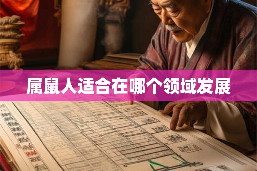 属鼠人适合在哪个领域发展