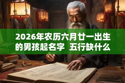 2026年农历六月廿一出生的男孩起名字 五行缺什么 2026年农历六月廿一出生的男孩起名字 五行缺什么