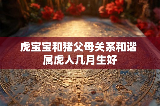 虎宝宝和猪父母关系和谐 属虎人几月生好