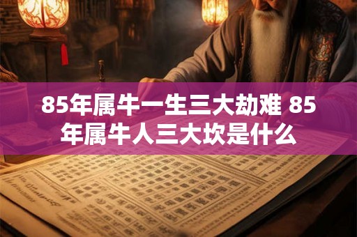 85年属牛一生三大劫难 85年属牛人三大坎是什么 85年属牛一生三大劫难 85年属牛人三大坎是什么