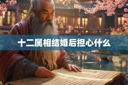十二属相结婚后担心什么