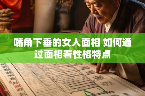 嘴角下垂的女人面相 如何通过面相看性格特点