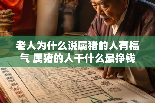 老人为什么说属猪的人有福气 属猪的人干什么最挣钱 老人为什么说属猪的人有福气 属猪的人干什么最挣钱