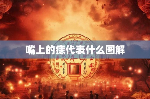 嘴上的痣代表什么图解