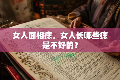 女人面相痣,女人长哪些痣是不好的? 女人面相痣,女人长哪些痣是不好的?