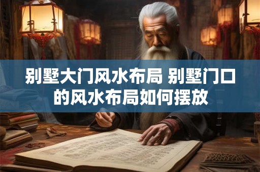 别墅大门风水布局 别墅门口的风水布局如何摆放