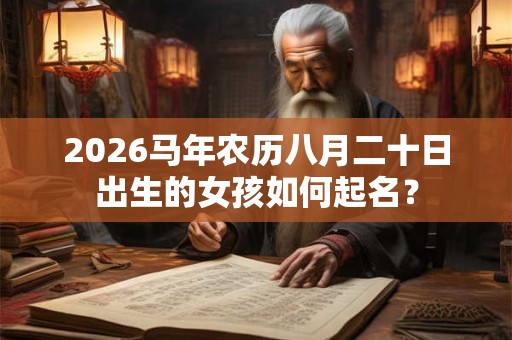 2026马年农历八月二十日出生的女孩如何起名? 2026马年农历八月二十日出生的女孩如何起名?