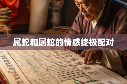 属蛇和属蛇的情感终极配对 属蛇和属蛇的情感终极配对
