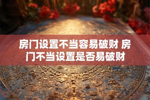 房门设置不当容易破财 房门不当设置是否易破财