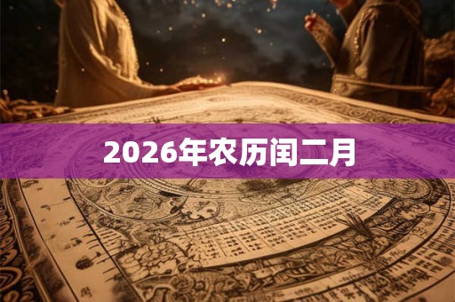 2026年农历闰二月 2026年农历闰二月