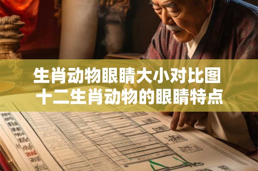 生肖动物眼睛大小对比图 十二生肖动物的眼睛特点