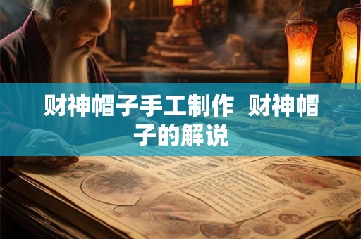 财神帽子手工制作  财神帽子的解说
