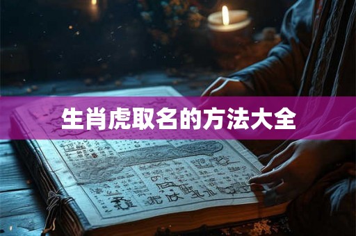 生肖虎取名的方法大全