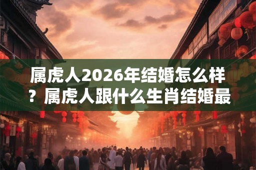 属虎人2026年结婚怎么样？属虎人跟什么生肖结婚最好？