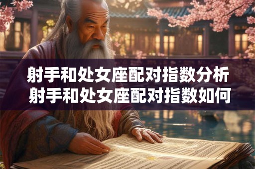 射手和处女座配对指数分析 射手和处女座配对指数如何