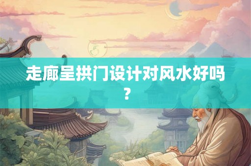走廊呈拱门设计对风水好吗？