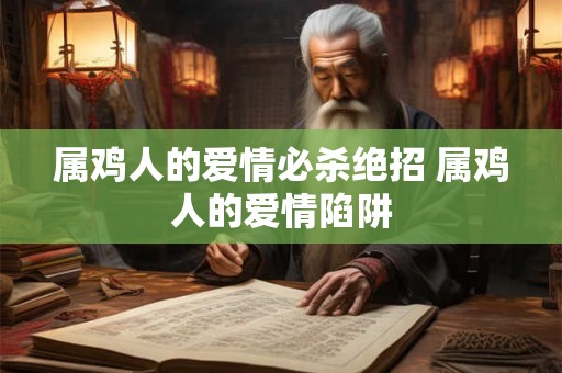 属鸡人的爱情必杀绝招 属鸡人的爱情陷阱