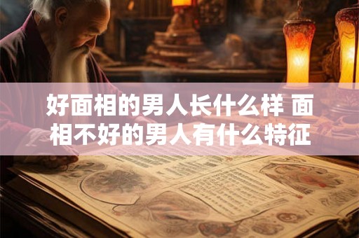 好面相的男人长什么样 面相不好的男人有什么特征 好面相的男人长什么样 面相不好的男人有什么特征