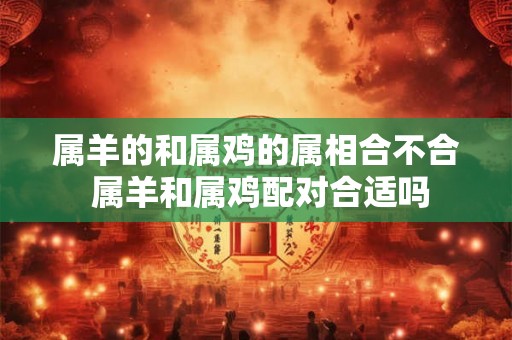 属羊的和属鸡的属相合不合 属羊和属鸡配对合适吗