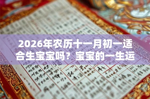 2026年农历十一月初一适合生宝宝吗？宝宝的一生运势如何？