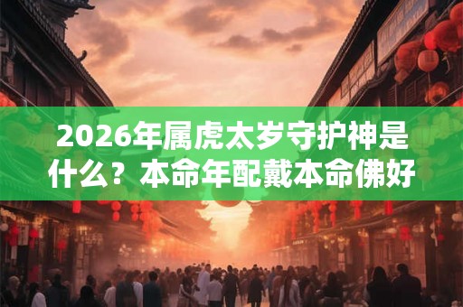 2026年属虎太岁守护神是什么？本命年配戴本命佛好吗？