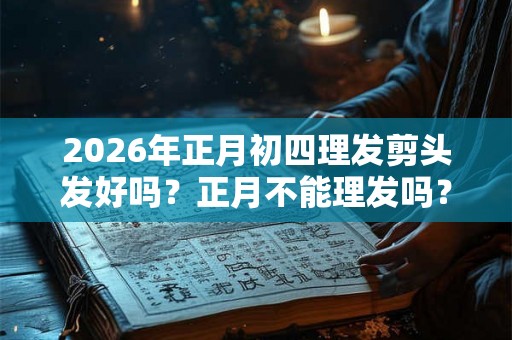 2026年正月初四理发剪头发好吗？正月不能理发吗？