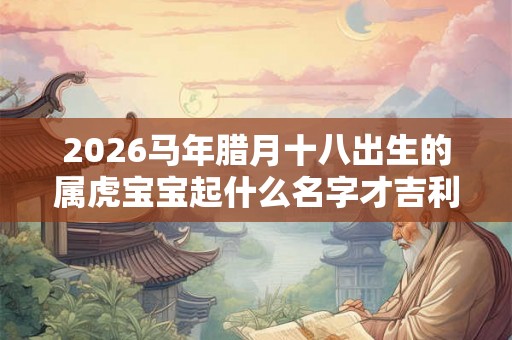 2026马年腊月十八出生的属虎宝宝起什么名字才吉利