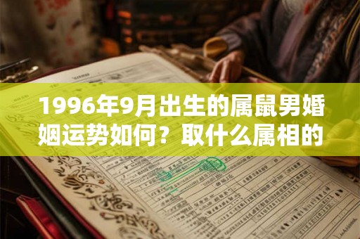 1996年9月出生的属鼠男婚姻运势如何？取什么属相的女人好？
