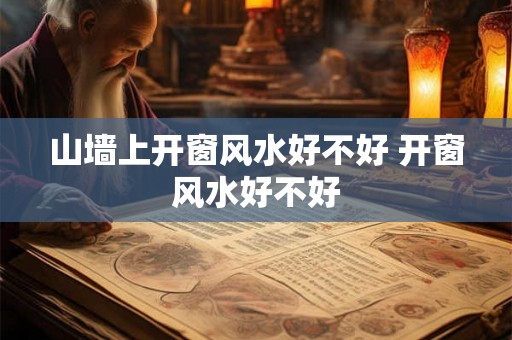 山墙上开窗风水好不好 开窗风水好不好