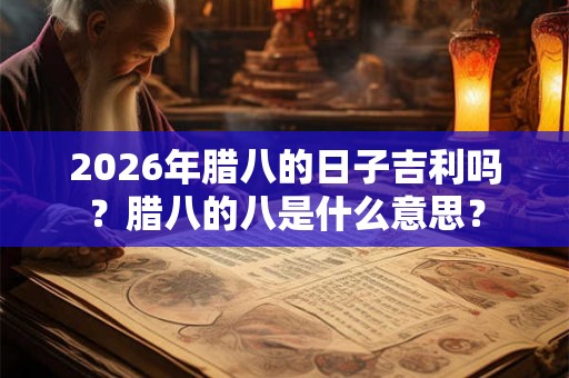 2026年腊八的日子吉利吗?腊八的八是什么意思? 2026年腊八的日子吉利吗?腊八的八是什么意思?