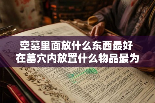 空墓里面放什么东西最好 在墓穴内放置什么物品最为恰当