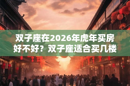 双子座在2026年虎年买房好不好？双子座适合买几楼？