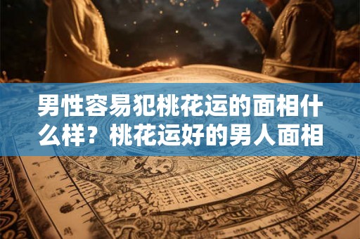 男性容易犯桃花运的面相什么样？桃花运好的男人面相解析！