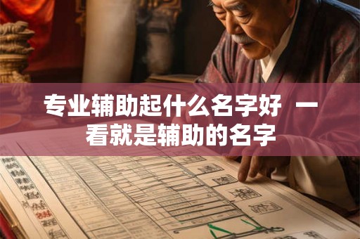 专业辅助起什么名字好 一看就是辅助的名字 专业辅助起什么名字好 一看就是辅助的名字
