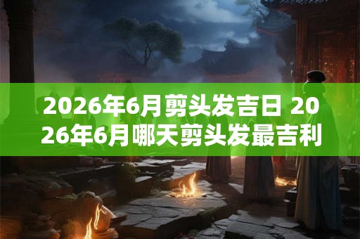 2026年6月剪头发吉日 2026年6月哪天剪头发最吉利 2026年6月剪头发吉日 2026年6月哪天剪头发最吉利