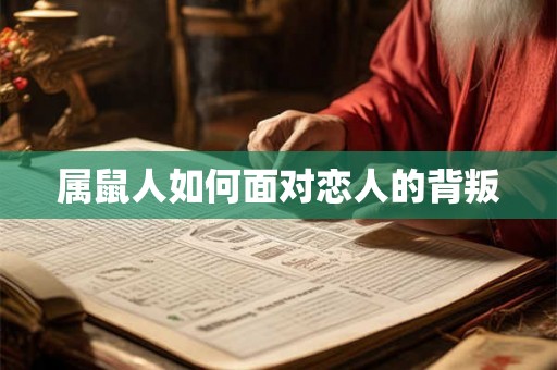 属鼠人如何面对恋人的背叛