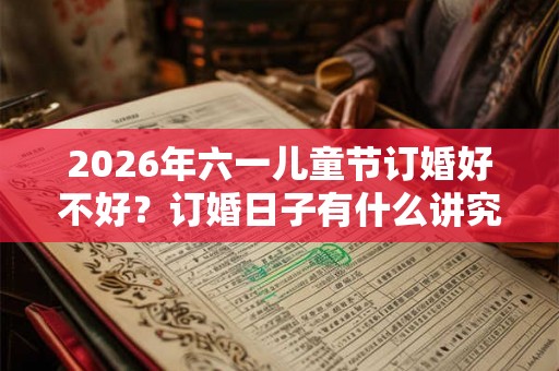 2026年六一儿童节订婚好不好？订婚日子有什么讲究？