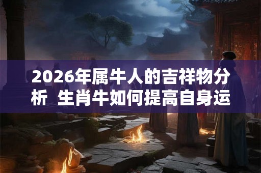 2026年属牛人的吉祥物分析  生肖牛如何提高自身运势