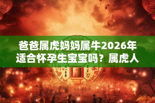 爸爸属虎妈妈属牛2026年适合怀孕生宝宝吗?属虎人2026年运势如何? 爸爸属虎妈妈属牛2026年适合怀孕生宝宝吗?属虎人2026年运势如何?