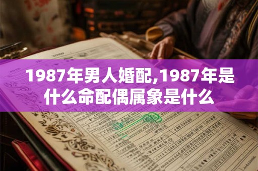 1987年男人婚配,1987年是什么命配偶属象是什么