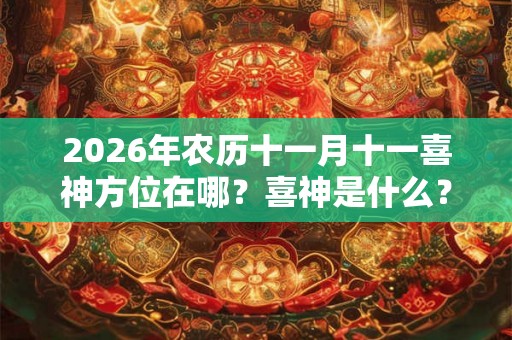 2026年农历十一月十一喜神方位在哪?喜神是什么? 2026年农历十一月十一喜神方位在哪?喜神是什么?