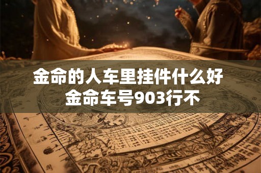 金命的人车里挂件什么好 金命车号903行不 金命的人车里挂件什么好 金命车号903行不
